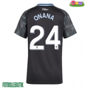 Aston Villa Amadou Onana #24 Bortatröja Kvinnor 2025-26 Kortärmad